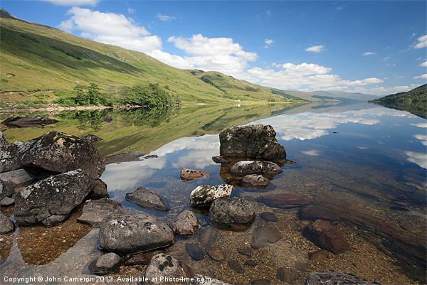 Loch Arkaig. Picture Board by John Cameron