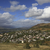 Buy canvas prints of  Fort William. by John Cameron