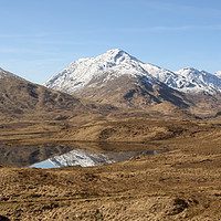 Buy canvas prints of Majestic Scottish Highlands Landscape by John Cameron