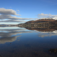 Buy canvas prints of Ben Nevis, Fort William and Loch Linnhe. by John Cameron