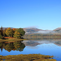 Buy canvas prints of Loch Eil in Autumn. by John Cameron