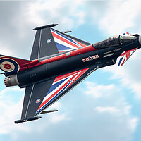 Buy canvas prints of RAF Eurofighter Typhoon Anarchy1 by J Biggadike
