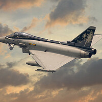 Buy canvas prints of Eurofighter Typhoon Dixie by J Biggadike