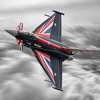 Buy canvas prints of RAF Eurofighter Typhoon Blackjack by J Biggadike
