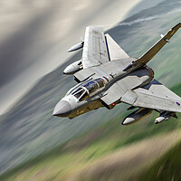 Buy canvas prints of Tornado GR4 In Hot by J Biggadike