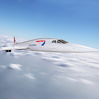 Buy canvas prints of Concorde by J Biggadike