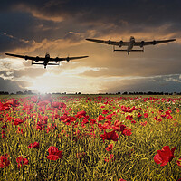 Buy canvas prints of Lancasters Remembrance  by J Biggadike