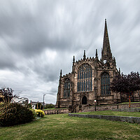 Buy canvas prints of The Timeless Beauty of Rotherham Minster by J Biggadike
