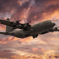 Buy canvas prints of Hercules  C-130J ZH889 by J Biggadike