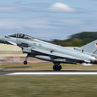 Buy canvas prints of Eurofighter Typhoon FGR4 by J Biggadike