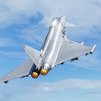 Buy canvas prints of Eurofighter Typhoon Launch by J Biggadike