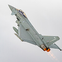 Buy canvas prints of Eurofighter Typhoon Take Off by J Biggadike