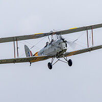 Buy canvas prints of de Havilland DH82 Tiger Moth by J Biggadike