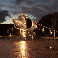 Buy canvas prints of Hawker Harrier GR3 XV748 by J Biggadike
