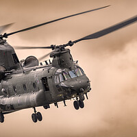 Buy canvas prints of CH47 Chinook Helicopter by J Biggadike