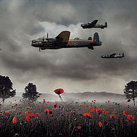 Buy canvas prints of Bombers Mission by J Biggadike