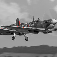 Buy canvas prints of Spitfire MH434 by J Biggadike