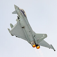 Buy canvas prints of Eurofighter Typhoon Performance Take Off by J Biggadike