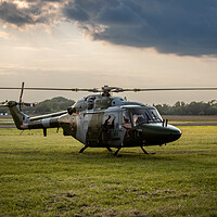 Buy canvas prints of Lynx Mk7 Helicopter by J Biggadike
