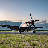 Buy canvas prints of P51 Mustang Contrary Mary by J Biggadike