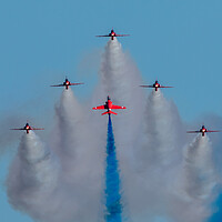 Buy canvas prints of Red Arrows The Goose by J Biggadike