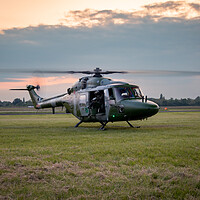 Buy canvas prints of Lynx Mk7 Helicopter by J Biggadike