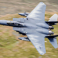 Buy canvas prints of F15 Eagle Mach Loop by J Biggadike