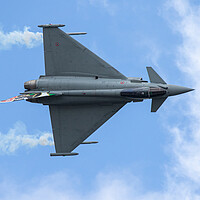 Buy canvas prints of  Italian Air Force F-2000 Typhoon  by J Biggadike