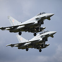 Buy canvas prints of Eurofighter Typhoons by J Biggadike