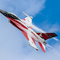Buy canvas prints of General Dynamics F-16AM Fighting Falcon	 by J Biggadike