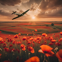 Buy canvas prints of Spitfire Running In by J Biggadike
