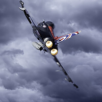 Buy canvas prints of RAF Typhoon Blackjack by J Biggadike