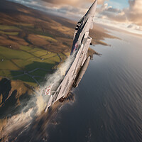 Buy canvas prints of Eurofighter Typhoon Impiger et Acer by J Biggadike