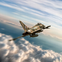 Buy canvas prints of Eurofighter Typhoon GiNA by J Biggadike