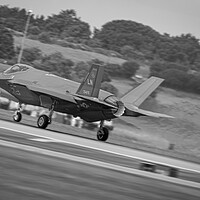 Buy canvas prints of Launch of the Valkyries F35 Lightning II by J Biggadike