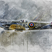 Buy canvas prints of Supermarine Spitfire Mk XVI TD248 by J Biggadike