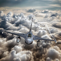 Buy canvas prints of F16 Fighting Falcon by J Biggadike
