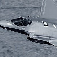 Buy canvas prints of USAF F35A Lightning II by J Biggadike