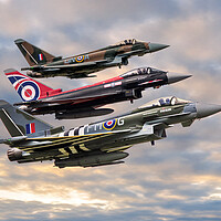 RAF Eurofighter Typhoons Airshow