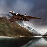 Vulcan Bomber Snowy Pass