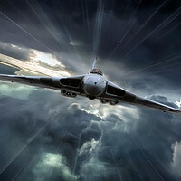 Avro Vulcan Bomber XH558 Storm