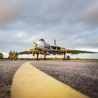 Avro Vulcan Bomber XM655 and Crew