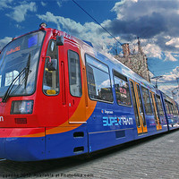 Buy canvas prints of Super-Tram by J Biggadike