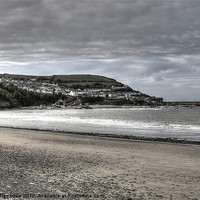 Buy canvas prints of New Quay Harbour by J Biggadike