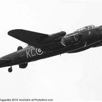 Buy canvas prints of Lancaster Bomber by J Biggadike