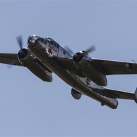 Buy canvas prints of B-25 Mitchell by J Biggadike