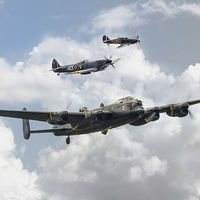 Buy canvas prints of RAF Legends by J Biggadike