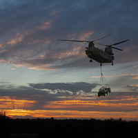 Buy canvas prints of Joint Helicopter Command by J Biggadike