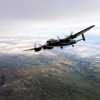 Buy canvas prints of Lancaster Free by J Biggadike