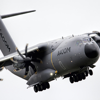Buy canvas prints of Grizzly A400M  by J Biggadike